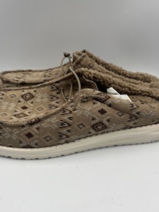 NEW Hey Dude Wally Slip on Sweater shoes Men’s 12 Knit Mules shoes slippers NWT main image 9
